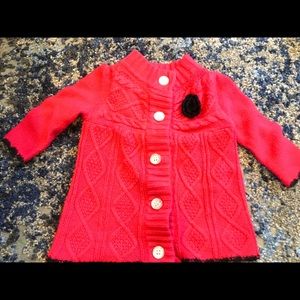 Red sweater - infant